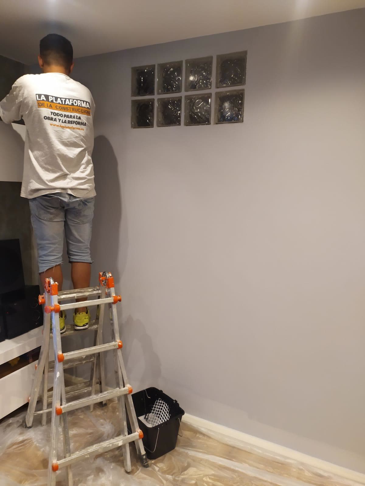 Trabajo de pintura profesional